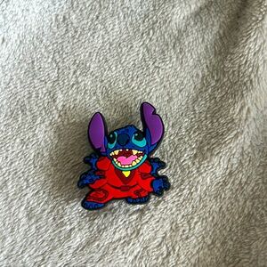 Red and Blue Stitch Jibbitz Croc Charm